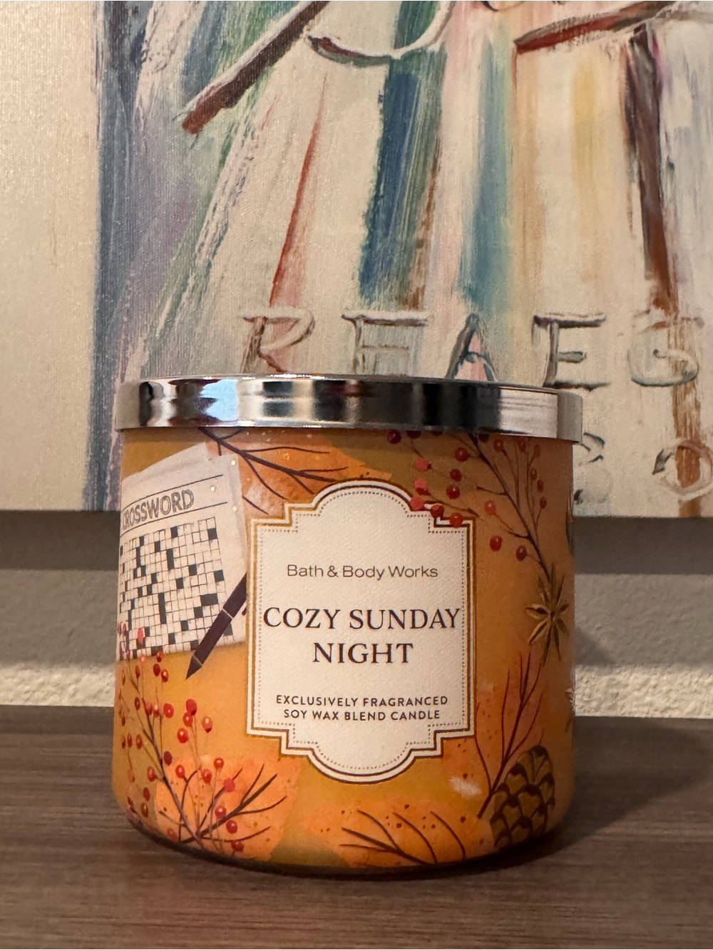 Cozy Sunday Night Candle